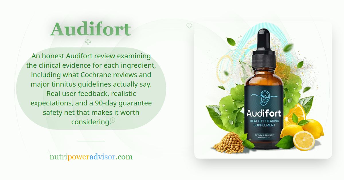 Audifort Review (2026): Does This Hearing Support Formula Actually Work? Honest Evidence-Based Analysis