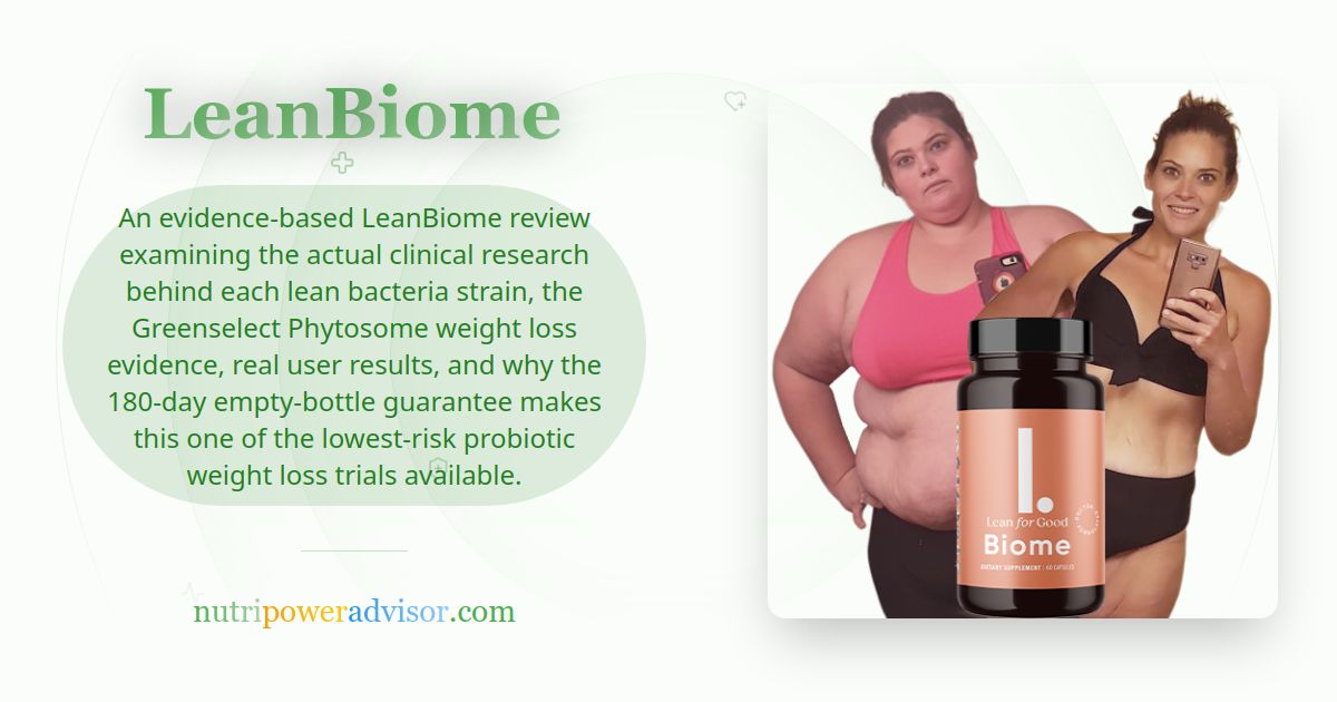 LeanBiome Review (2026): Does This 'Lean Bacteria' Formula Actually Work? Evidence-Based Analysis