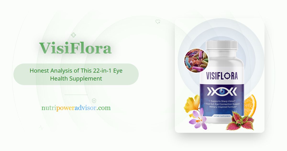 VisiFlora Review (2026): Honest Analysis of This 22-in-1 Eye Health Supplement
